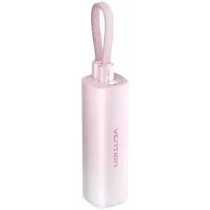 Töltő Vention Powerbank 5000mAh FHWR0 20W + USB-C to Lightning Cable (pink) kép