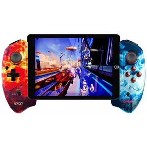 Játékvezérlő iPega Wireless Gaming Controller PG-9083B with smartphone holder (flame) kép