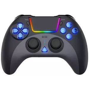 Játékvezérlő iPega Wireless Gaming ControllerPG-P4023B touchpad PS4 (black) kép