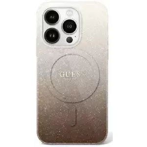 Tok Guess GUHMP16LHGRCELW iPhone 16 Pro 6.3" brown hardcase IML Glitter Gradient MagSafe (GUHMP16LHGRCELW) kép