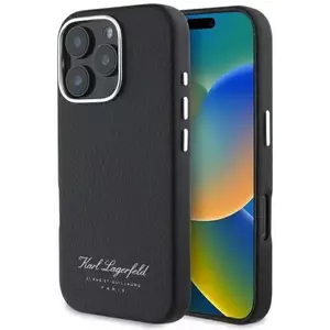 Tok Karl Lagerfeld KLHCP16LPGWCMKHK iPhone 16 Pro 6, 3" hardcase black hotel RSG (KLHCP16LPGWCMKHK) kép