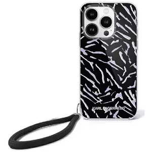 Tok Karl Lagerfeld KLHCP16MHZBPKCCU iPhone 16 Plus 6.7" purple Zebra With Cord (KLHCP16MHZBPKCCU) kép