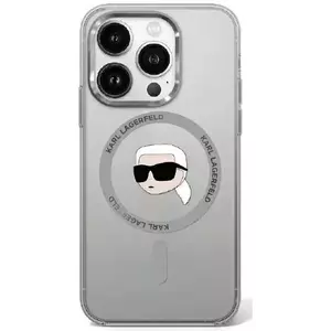 Tok Karl Lagerfeld KLHMP16LHLSKIK iPhone 16 Pro 6.3" black hardcase IML Metal Karl Head MagSafe (KLHMP16LHLSKIK) kép