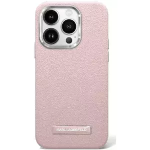 Tok Karl Lagerfeld KLHMP16SPGMSRPP iPhone 16 6.1" pink hardcase FW Metal Plate MagSafe (KLHMP16SPGMSRPP) kép