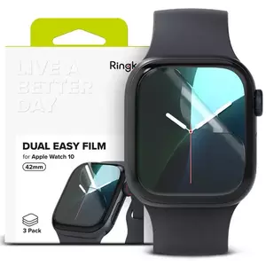 KIJELZŐVÉDŐ FÓLIA RINGKE DUAL EASY 3-PACK APPLE WATCH 10 (42 MM) CLEAR PROTECTIVE FOIL (8800274964013) kép