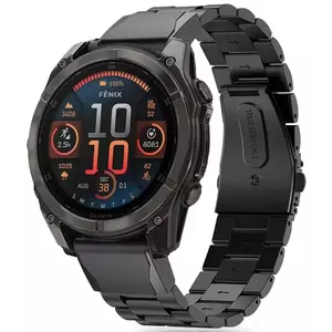 Óraszíj TECH-PROTECT STAINLESS GARMIN FENIX 5X / 5X PLUS / 6X / 6X PRO / 7X / 8 (51 MM) BLACK (5906302376674) kép