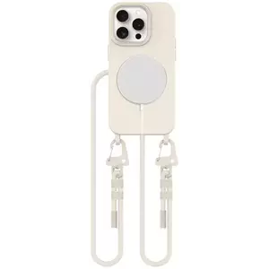 Tok TECH-PROTECT MAGNECKLACE MAGSAFE IPHONE 15 PRO COSMIC LATTE (5906302313136) kép