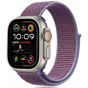 Óraszíj TECH-PROTECT NYLON APPLE WATCH 6 / 7 / 8 / 9 / 10 / SE (40 / 41 / 42 MM) LILAC (5906302370733) kép