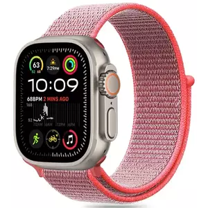 Óraszíj TECH-PROTECT NYLON APPLE WATCH 6 / 7 / 8 / 9 / 10 / SE (40 / 41 / 42 MM) HOT PINK (5906302370672) kép