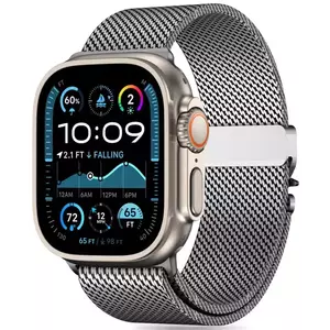 Óraszíj TECH-PROTECT MILANO APPLE WATCH 6 / 7 / 8 / 9 / 10 / SE / ULTRA 1 / 2 (44 / 45 / 46 / 49 MM) SILVER (5906302370658) kép