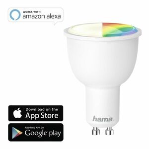 Hama Okos Led Izzó WiFi GU10 4.5W, Szabályozható (176532) kép