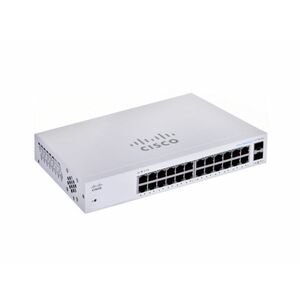 Cisco CBS110 unmanaged 24-portos gigabit switch (CBS110-24T-EU) szürke kép