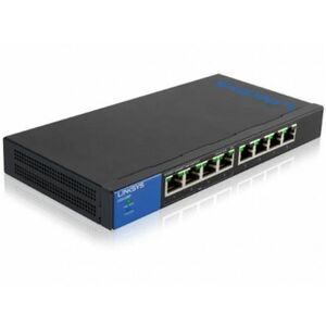 Linksys LGS108 8-portos üzleti asztali gigabites switch (LGS108-EU-RTL) kép