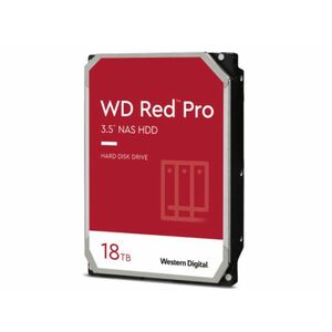 Western Digital Red Pro NAS 3.5 SATA3 HDD, 18TB (WD181KFGX) kép