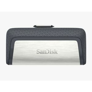 Sandisk ULTRA DUAL DRIVE USB Type-C pendrive, 32GB (SDDDC2-032G-G46) Fekete/Ezüst kép