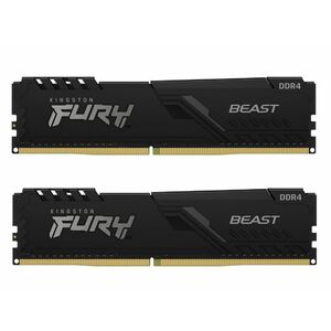 KINGSTON FURY Beast Black 64GB (Kit of 2) DDR4 2666MHz CL16 (KF426C16BBK2/64) kép