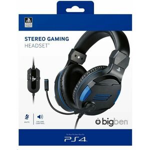 Bigben PS4 Stereo Gaming Headset V3 Fekete kép