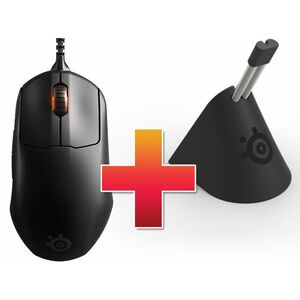 SteelSeries Prime Optikai USB Gaming Egér (62533) Fekete kép