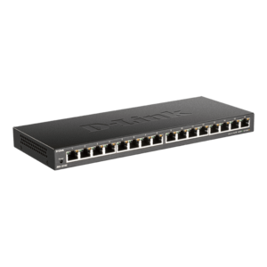 D-Link DGS-1016S/E 16 Portos Gigabit Fémházas Asztali Switch kép