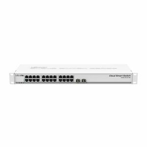 MikroTik 24 portos Cloud Smart Menedzselhető Switch (CSS326-24G-2S+RM) kép