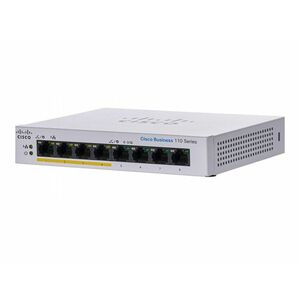 Cisco CBS110 unmanaged 8-portos gigabit switch (CBS110-8PP-D-EU) szürke kép