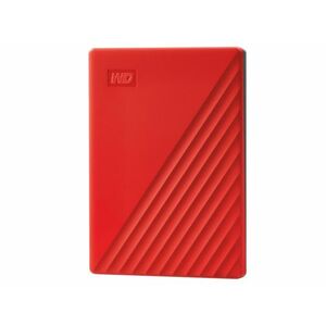 WD My Passport 4TB, piros kép