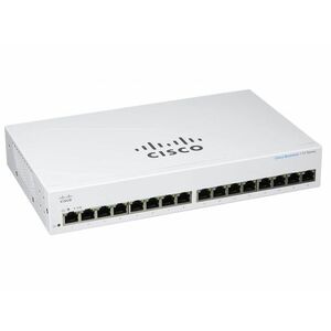 Cisco CBS110 unmanaged 16-portos gigabit switch (CBS110-16T-EU) szürke kép