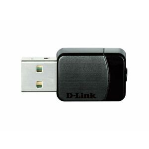 D-Link Vezeték nélküli AC Kétsávos Nano USB Adapter (DWA-171) kép