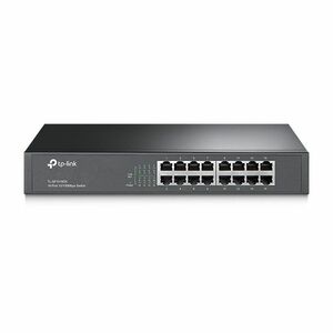 TP-LINK 16 portos Fémházas Rackes Switch (TL-SF1016DS) kép