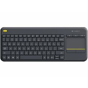 Logitech K400 Plus Vezeték Nélküli Touch Billentyűzet (920-007145) Fekete kép