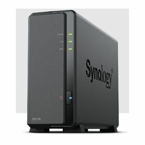 SYNOLOGY DiskStation DS124 1-fiókos NAS meghajtó kép