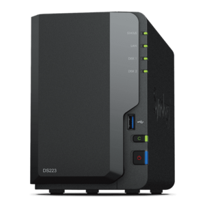 SYNOLOGY DiskStation DS223 2-fiókos NAS szerver kép