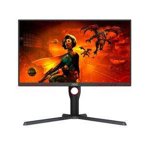 AOC Agon 27 UHD IPS 160Hz gaming monitor (U27G3X/BK) fekete kép