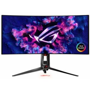 Asus ROG Swift OLED PG34WCDM 34 UWQHD 240Hz ívelt OLED gaming monitor, fekete kép