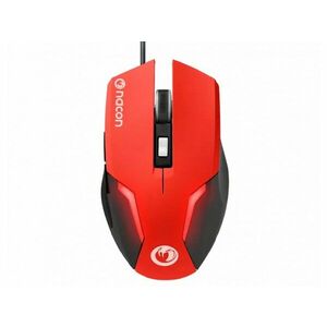 Nacon GM-105 gamer egér (PCGM-105RED) piros kép