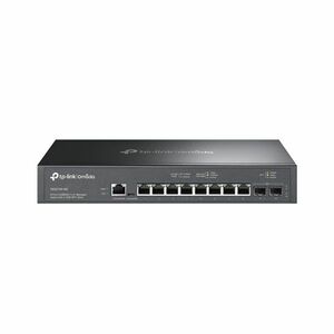 TP-LINK 8x2.5Gbps + 2x10G SFP+ + 1xkonzol port + 1xMicro-USB port, Menedzselhető Rackes switch (SG3210X-M2) kép