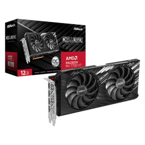 ASROCK Videokártya PCI-Ex16x AMD RX 7700XT CHALLENGER 12GB DDR6 OC kép