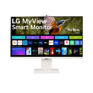 LG 32SR85U-W 31, 5 Smart 4K IPS monitor (32SR85U-W.AEU) kép