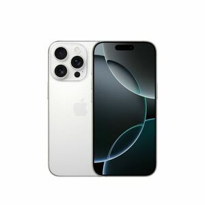 Apple iPhone 16 Pro 128GB (MYNE3HX/A) fehér titán kép