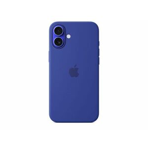 Apple iPhone 16 Plus Accessory (MYYF3ZM/A) Silicone Case with MagSafe - Ultramarine (Seasonal) kép