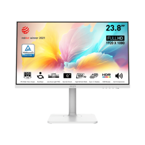 MSI Modern MD2412PW 24 FHD IPS üzelti monitor (9S6-3PA59H-078) fehér kép