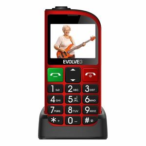 EVOLVEO EasyPhone FL EP801 (SGM EP-801-FLR) piros kép