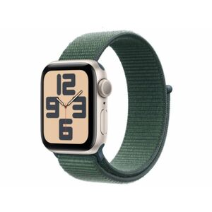 Apple Watch SE2 v3 GPS + Cellular 44mm (MXGV3QH/A) csillagfény alumíniumtok, tózöld sportpánt kép