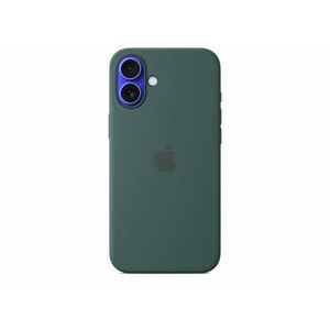 Apple iPhone 16 Plus Accessory (MYYH3ZM/A) Silicone Case with MagSafe - Lake Green (Seasonal) kép