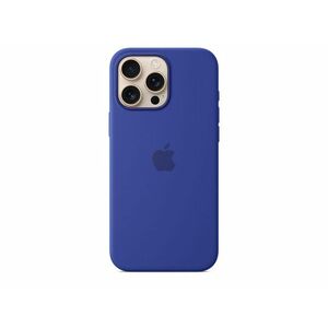 Apple iPhone 16 Pro Max Accessory (MYYY3ZM/A) Silicone Case with MagSafe - Ultramarine (Seasonal) kép