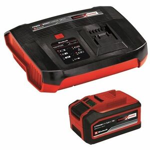 Einhell 4-6 AH 18V POWER X-CH 6A BOOSTCHARGER akkumulátor + töltő kép