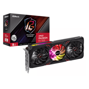 ASROCK Radeon RX 7600 Phantom Gaming 8GB OC kép