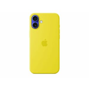 Apple iPhone 16 Plus Accessory (MYYG3ZM/A) Silicone Case with MagSafe - Star Fruit (Seasonal) kép