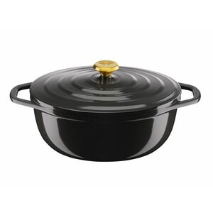 Tefal Air ovális lábas, fedővel, 30 cm (E2558955) fekete kép