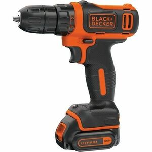 Black and Decker BDCDD12K1B-QW akkus fúrócsavarozó készlet kép